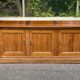 19th century Louis Philippe solid oak sideboard 190cm