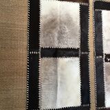 Lot of 2 carpets cow skins 120x60cm