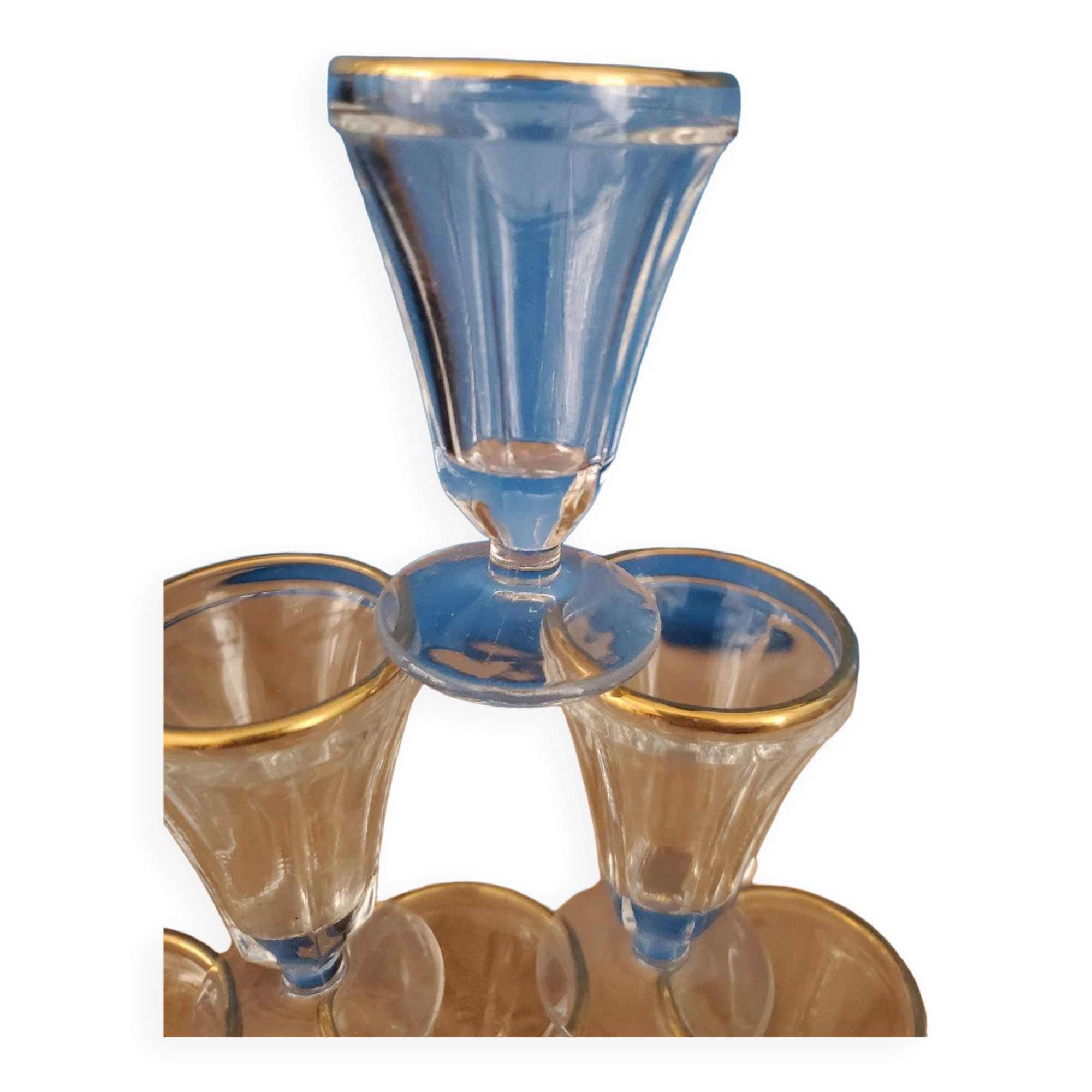 Lot 10 shot glasses