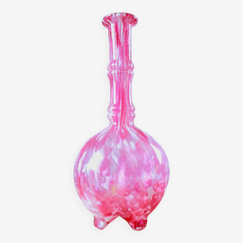 Vase berlingot Clichy Rose