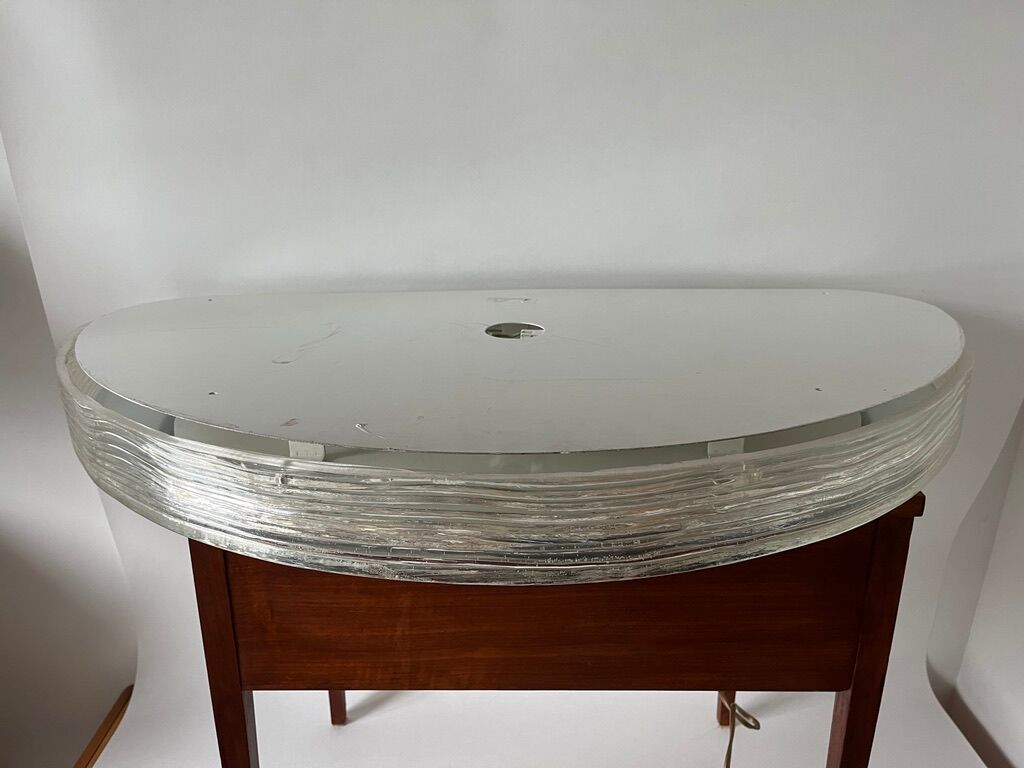 Mirror hillebrand backlit vintage 1970 germany