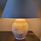 Vintage lamp and lampshade