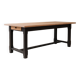 Solid oak farmhouse table