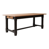 Table de ferme en chêne massif