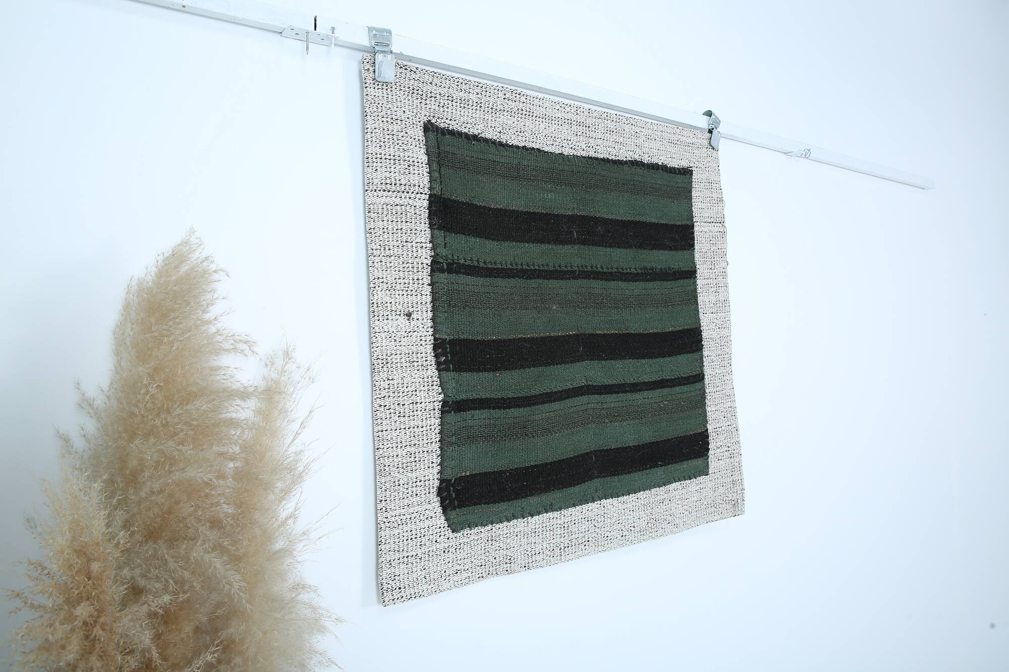 Tapis mural vintage fait main, 86x86 cm