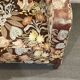 Fauteuil anglais des années 1930 à tissu fleurs