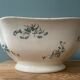 Nineteenth century earthenware bowl from Longwy, Mignon model