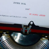 Olivetti portable typewriter model "Ico" 30s