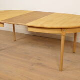 Vintage Oval Dining Table | Oak | Extendable | 3 Extension Leaves