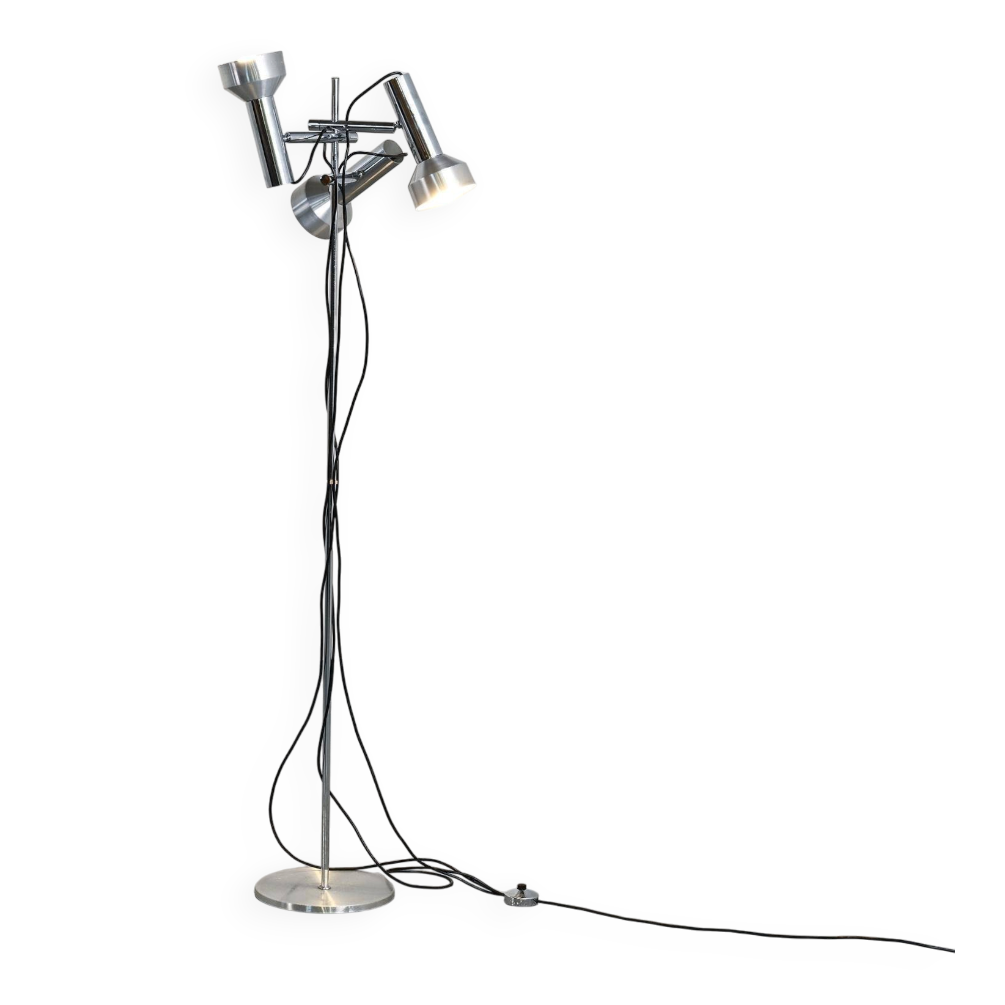 Multi-spot metal floor lamp from Philips, around 1970.