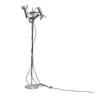 Multi-spot metal floor lamp from Philips, around 1970.