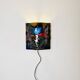 Glass Fused Wall Lamp By Glass Studio Van Tetterode, The Netherlands 1950S