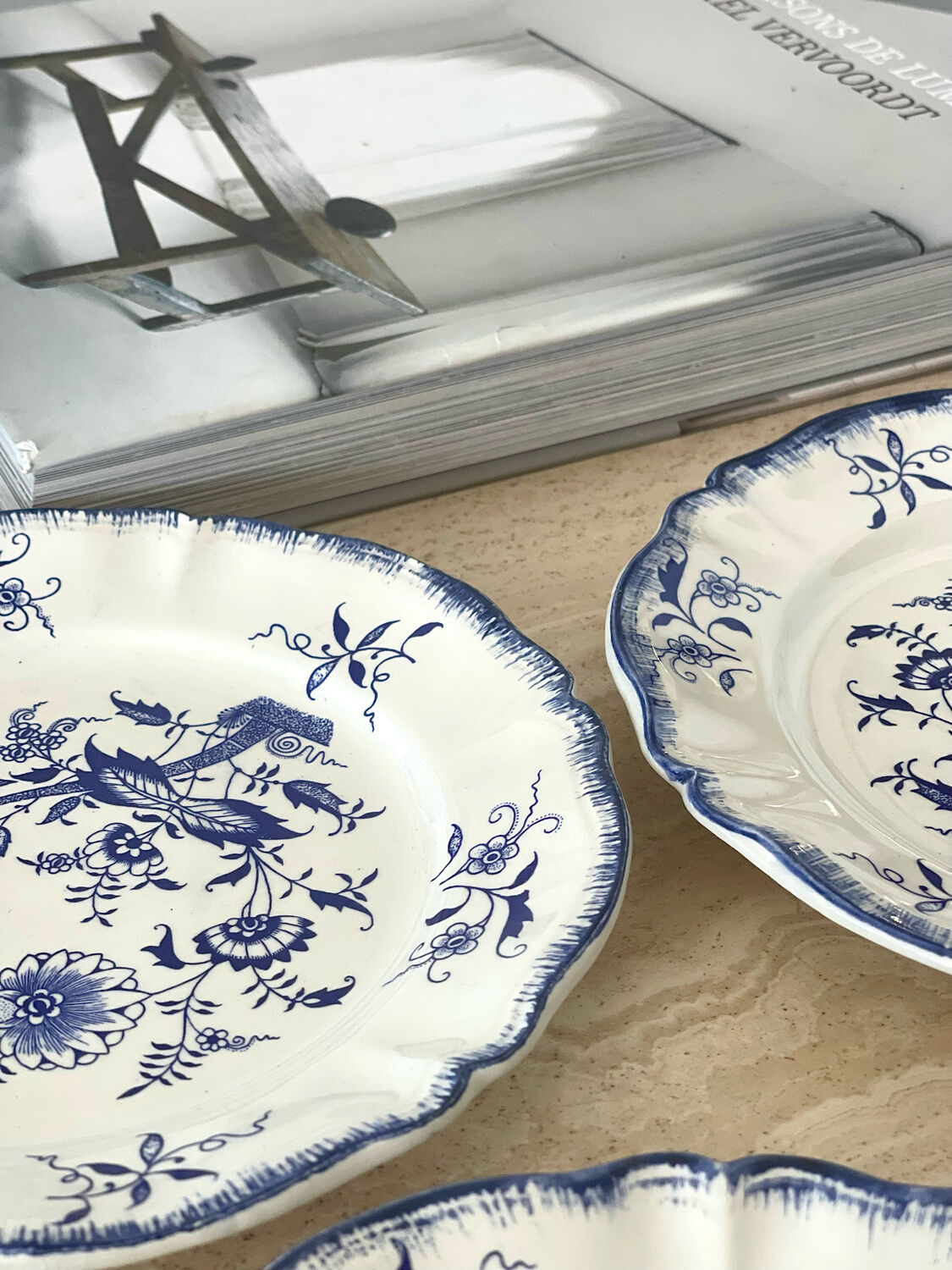 5 Lancaster dessert plates