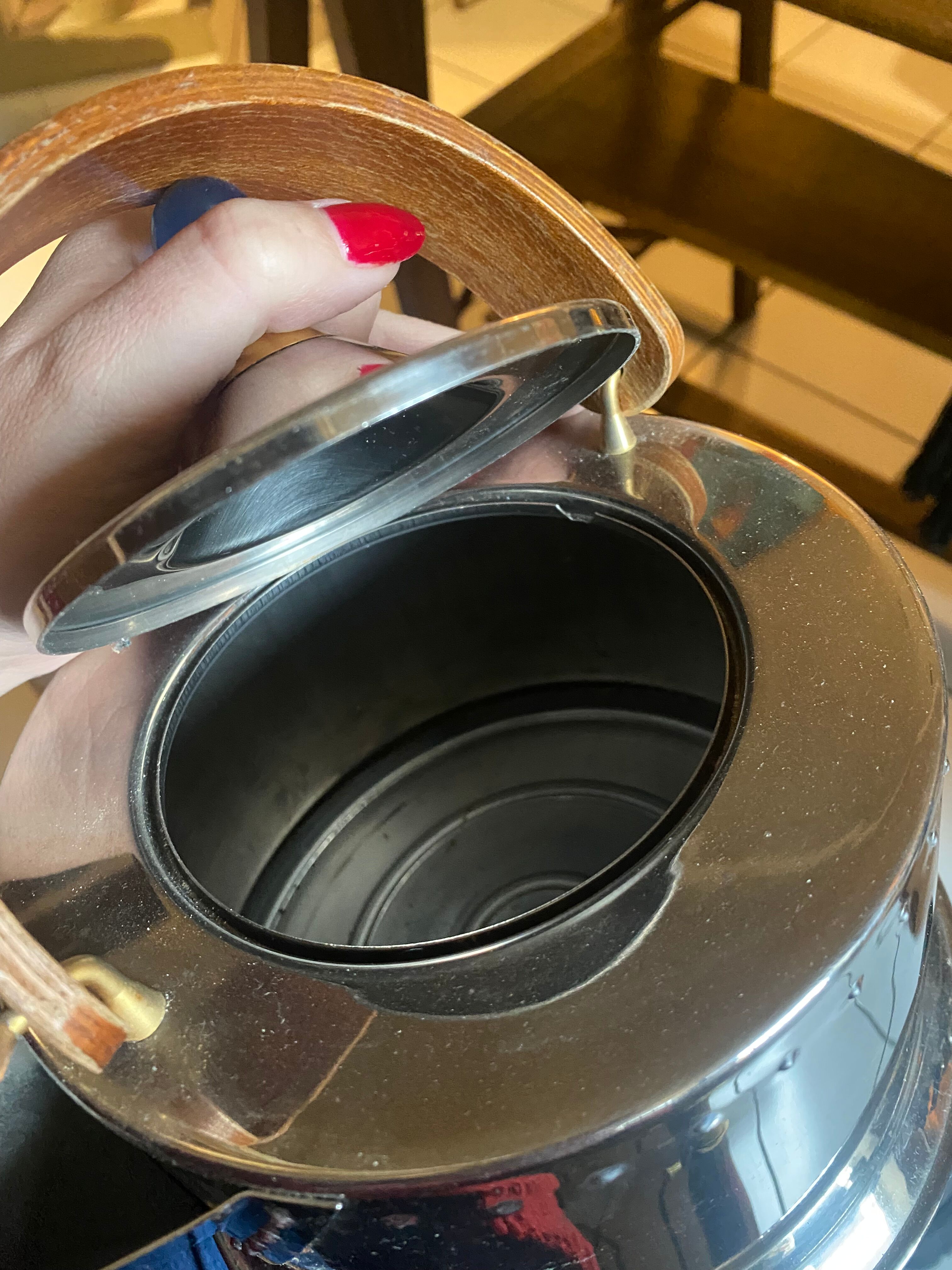 Théière vintage en acier inoxydable par C. Jörgensen pour Bodum