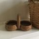 Salt pepper in sandstone