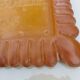Decorative serving tray in resin, 1960s
