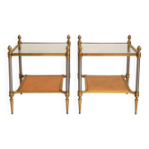 Paire de bouts de canapé attribués à la Maison Jansen, vers 1950–1960