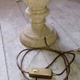 Reconstituted stone lamp