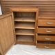 Petite armoire-commode asymétrique vintage
