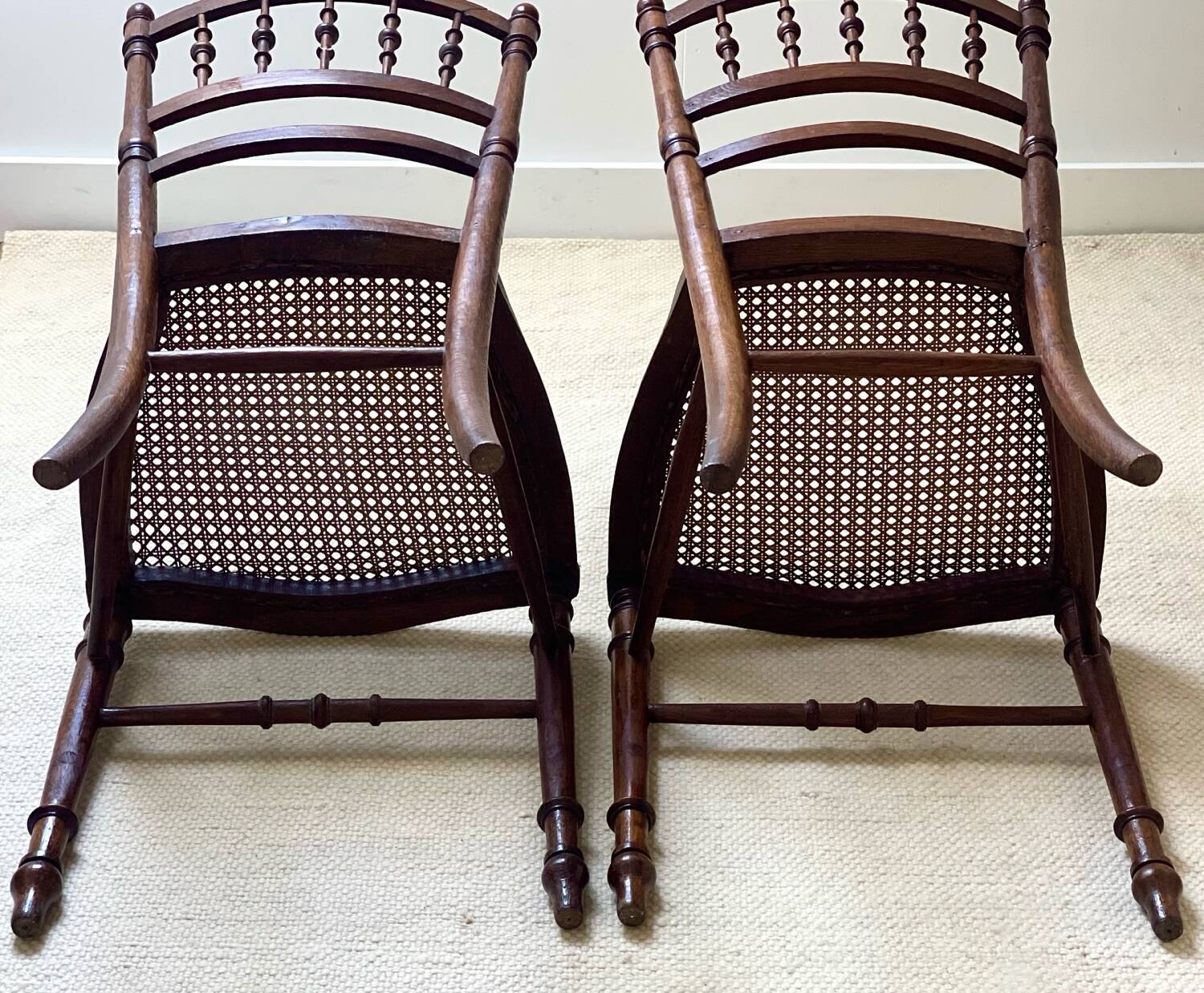 Pair of flying chairs 1900