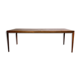 Danish midcentury palisander coffee table by Haslev, 1960s