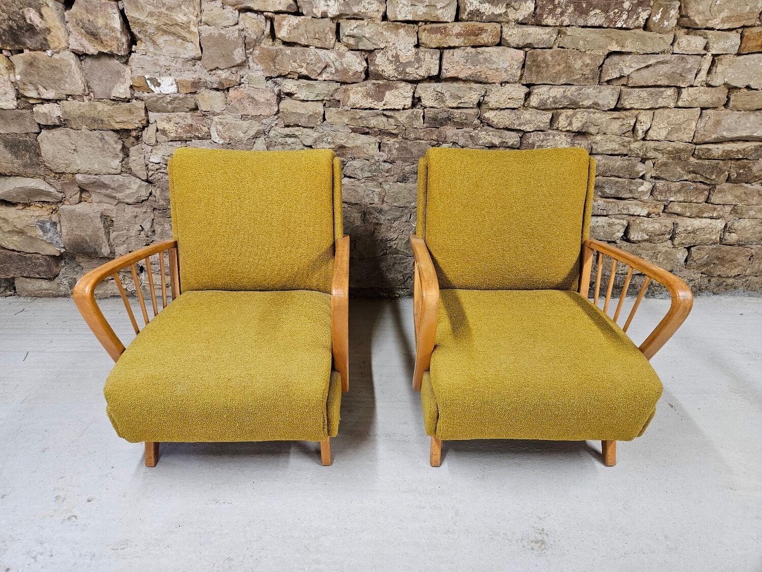 Pair of vintage armchairs 1960