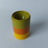 3 vintage Tupperware egg cups