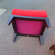 Paires des fauteuils rouge. 