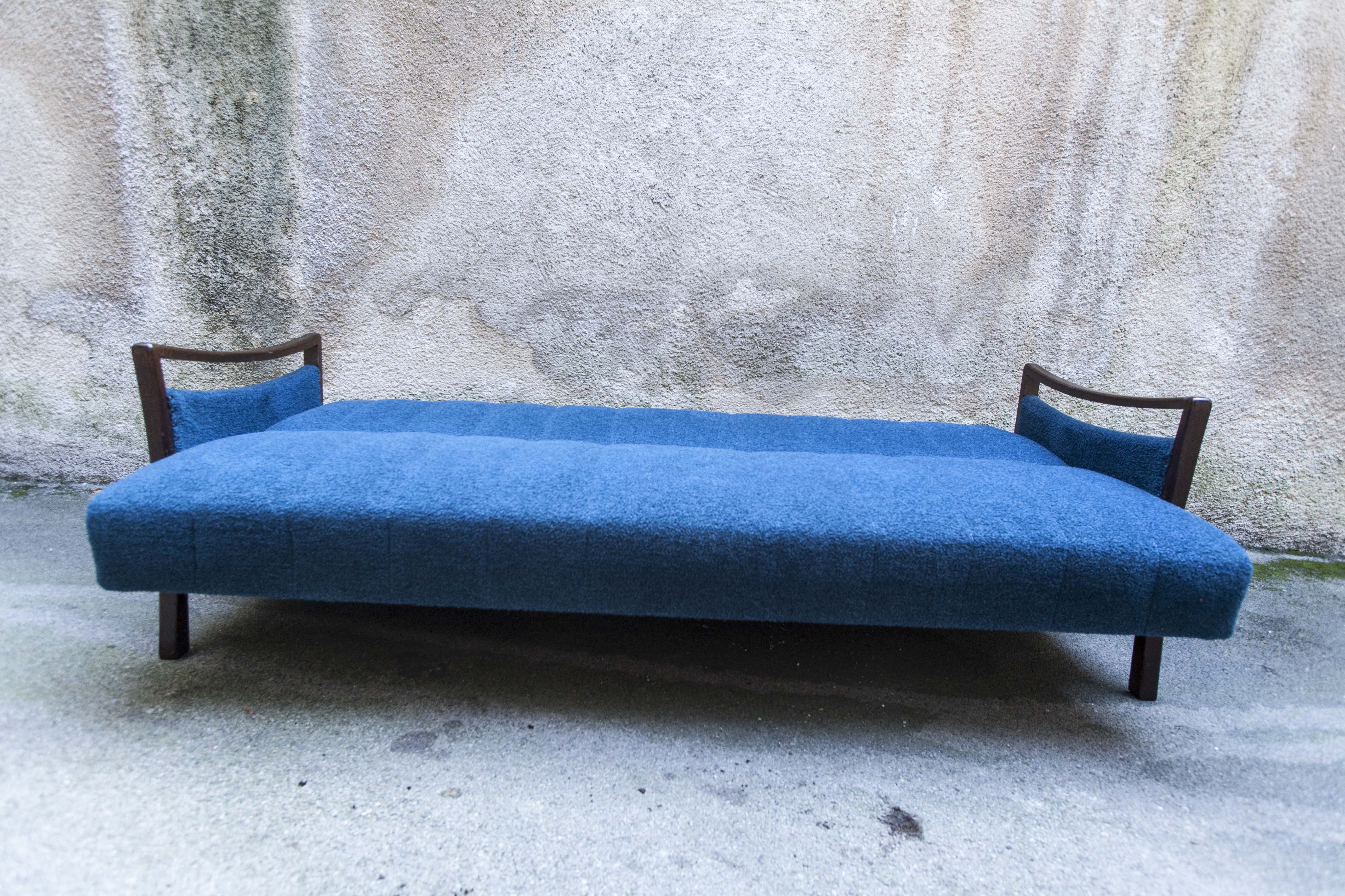 Sofa daybed 3 scandinavian blue