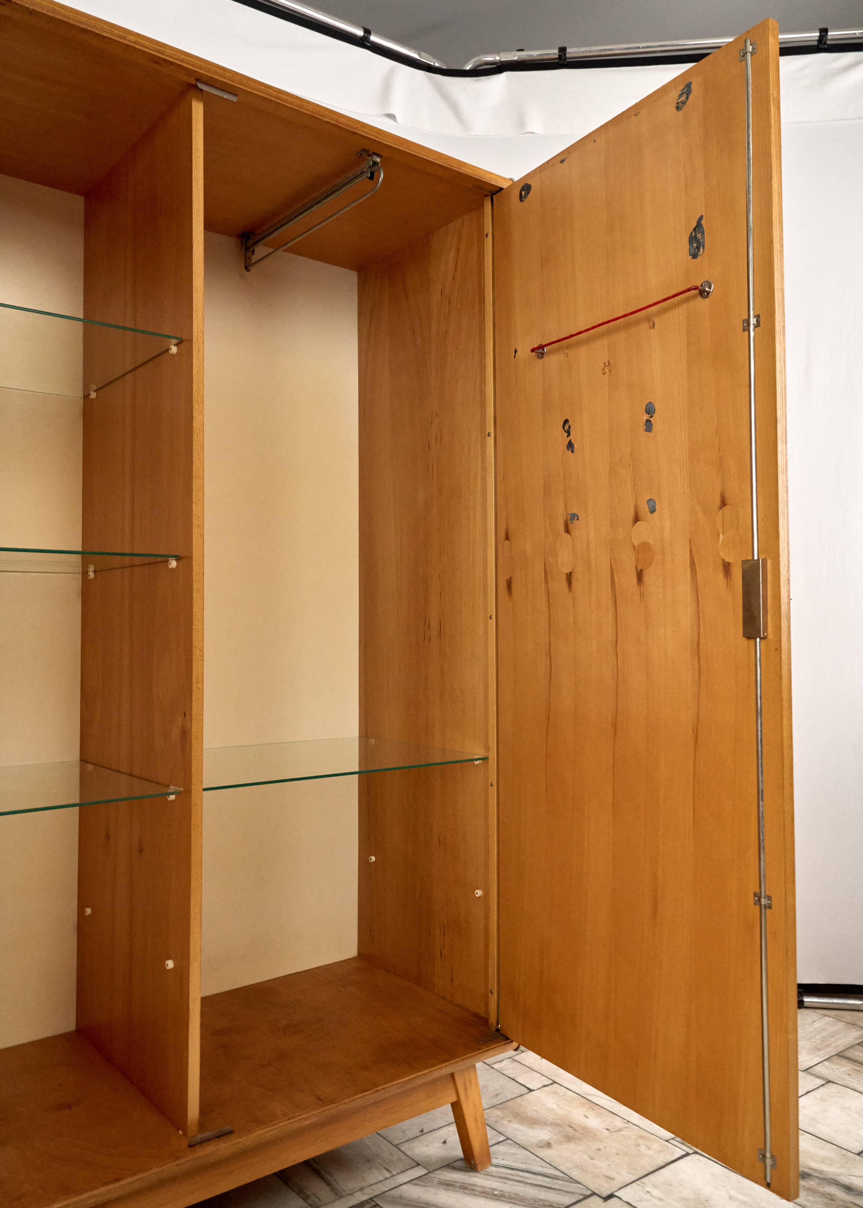 Vintage Wardrobe Jitona, 1970s, Czechoslovakia