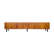 Enfilade scandinave basse en teck, 1960
