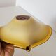 Empty pocket vintage yellow Murano glass bowl