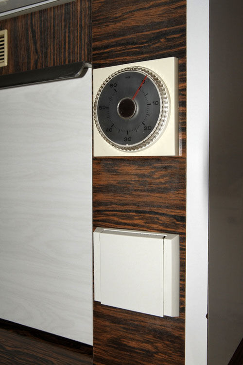 White vintage formica kitchen furniture