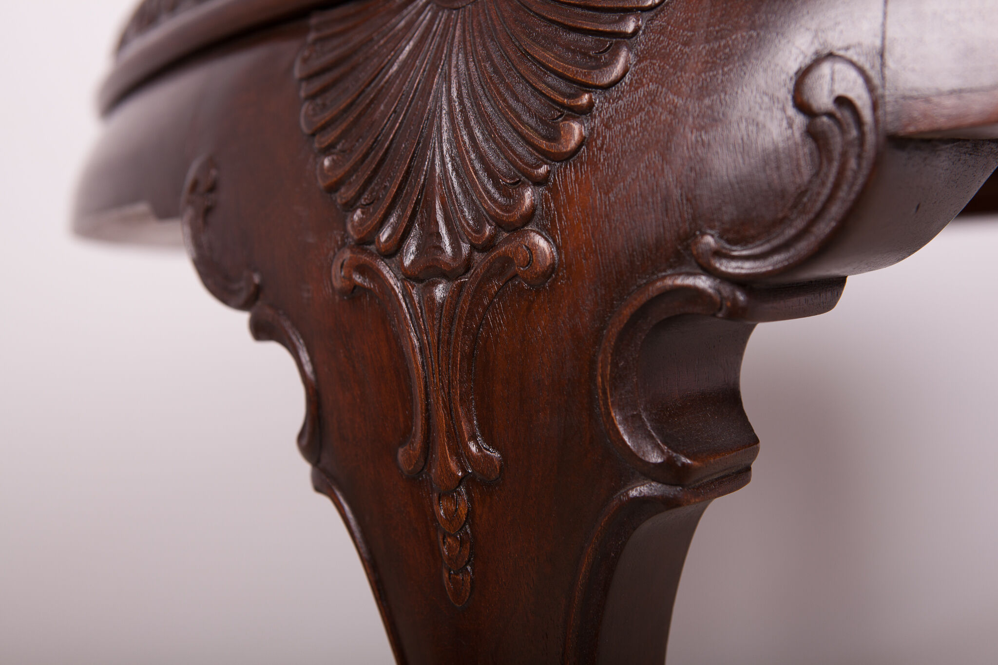 Antique chippendale coffee table