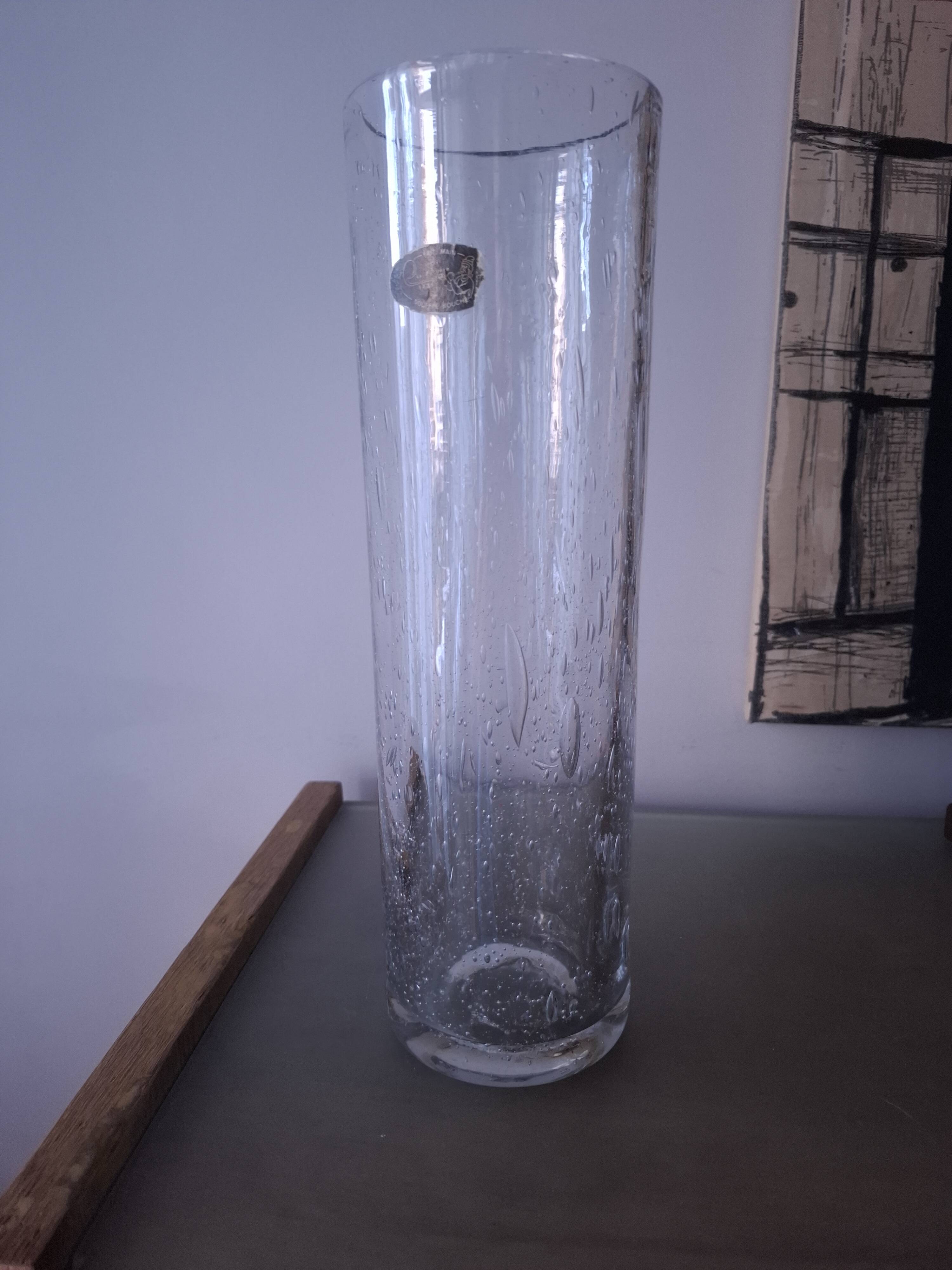 La rochere blown glass vase