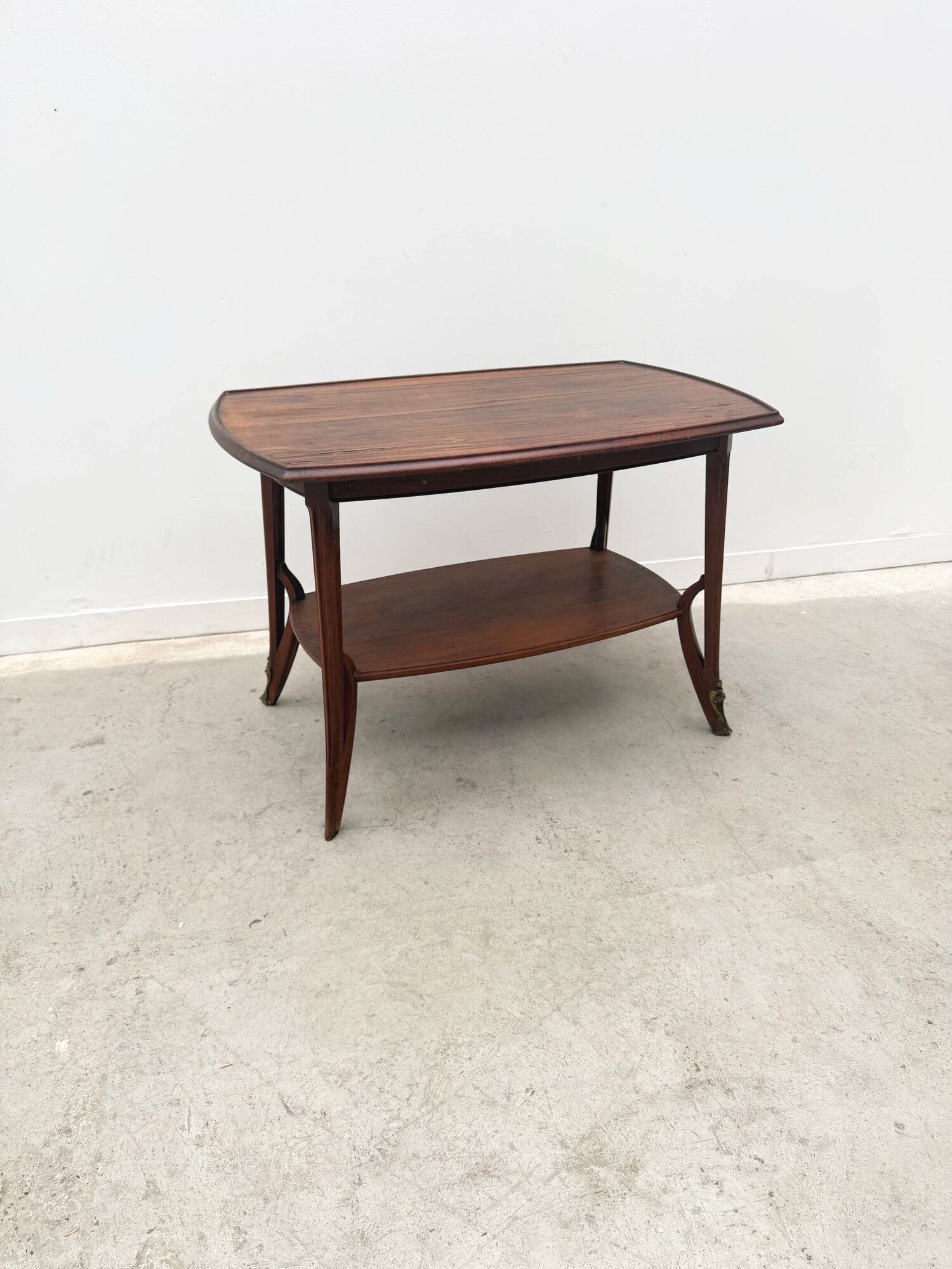 Art Nouveau side table by Louis Majorelle in walnut, France 1900