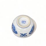 Set of 2 fine Chinese porcelain noodle bowls, old vintage Qing dynasty style