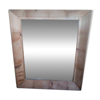 Miroir epais bois brut naturel 82/72cm - 1940