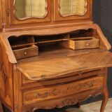 Elegant double-body Italian display cabinet from the 1950s