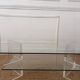 Vintage Plexiglass and glass coffee table