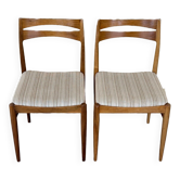 2s chaise de salle à manger milieu du siècle design moderne danois