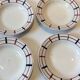 6 Basque soup plates