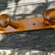 Portemanteau mural en bois vintage