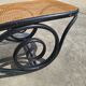Thonet canngage lounge chair and bent beech wood circa 1900