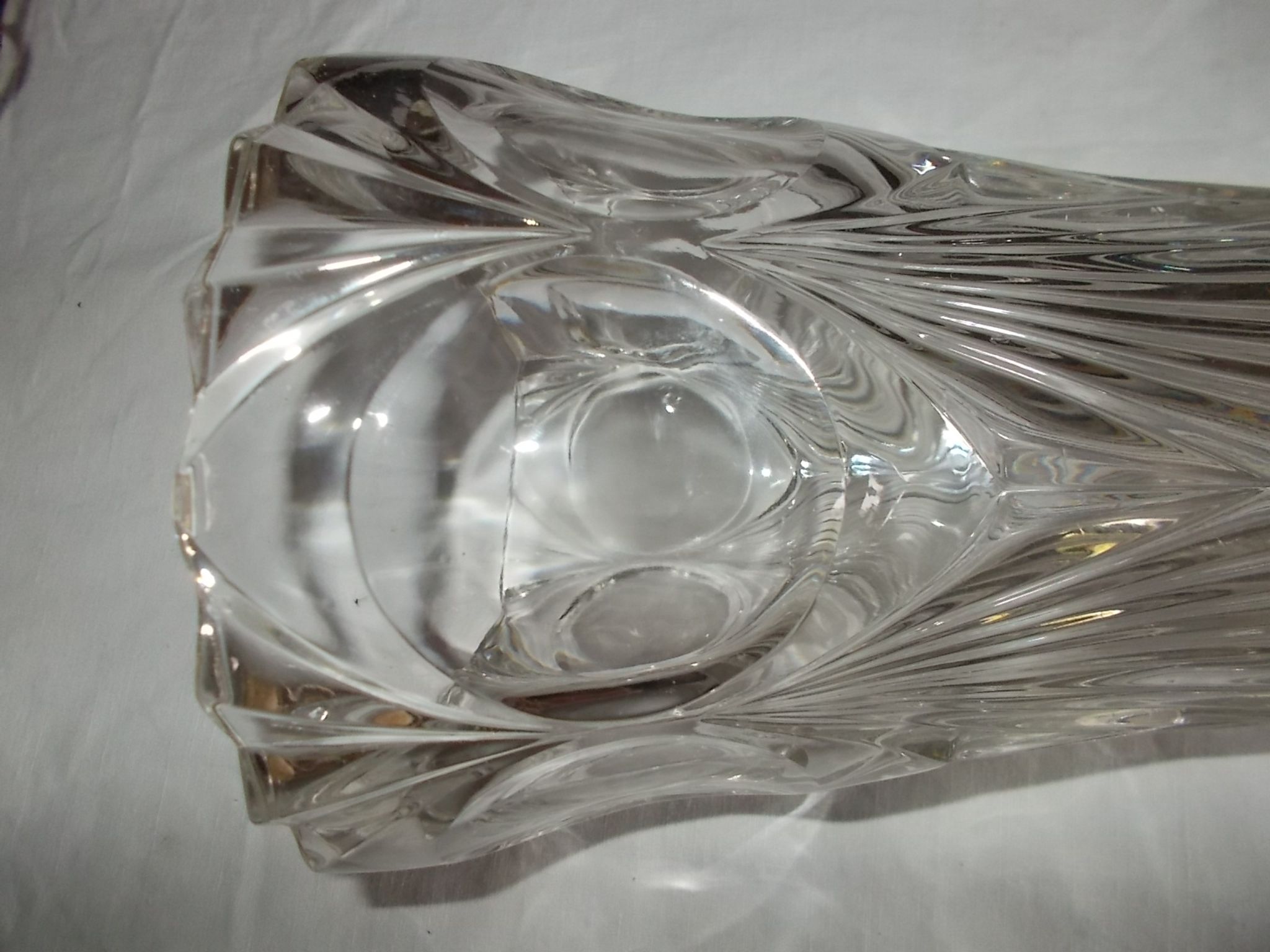 Vase en cristal