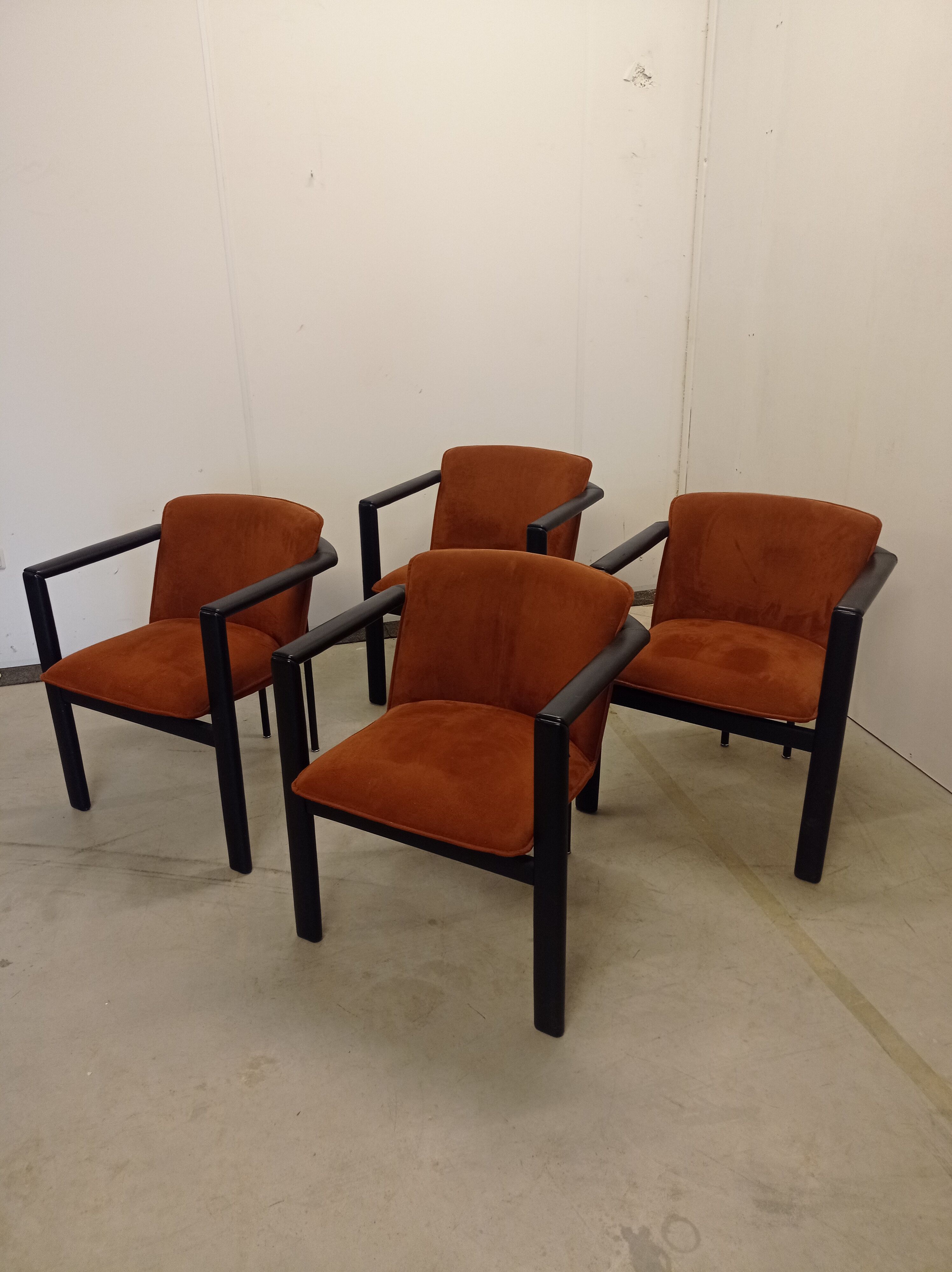 Leolux Hugo de Ruiter Cachucha set of 4 chairs