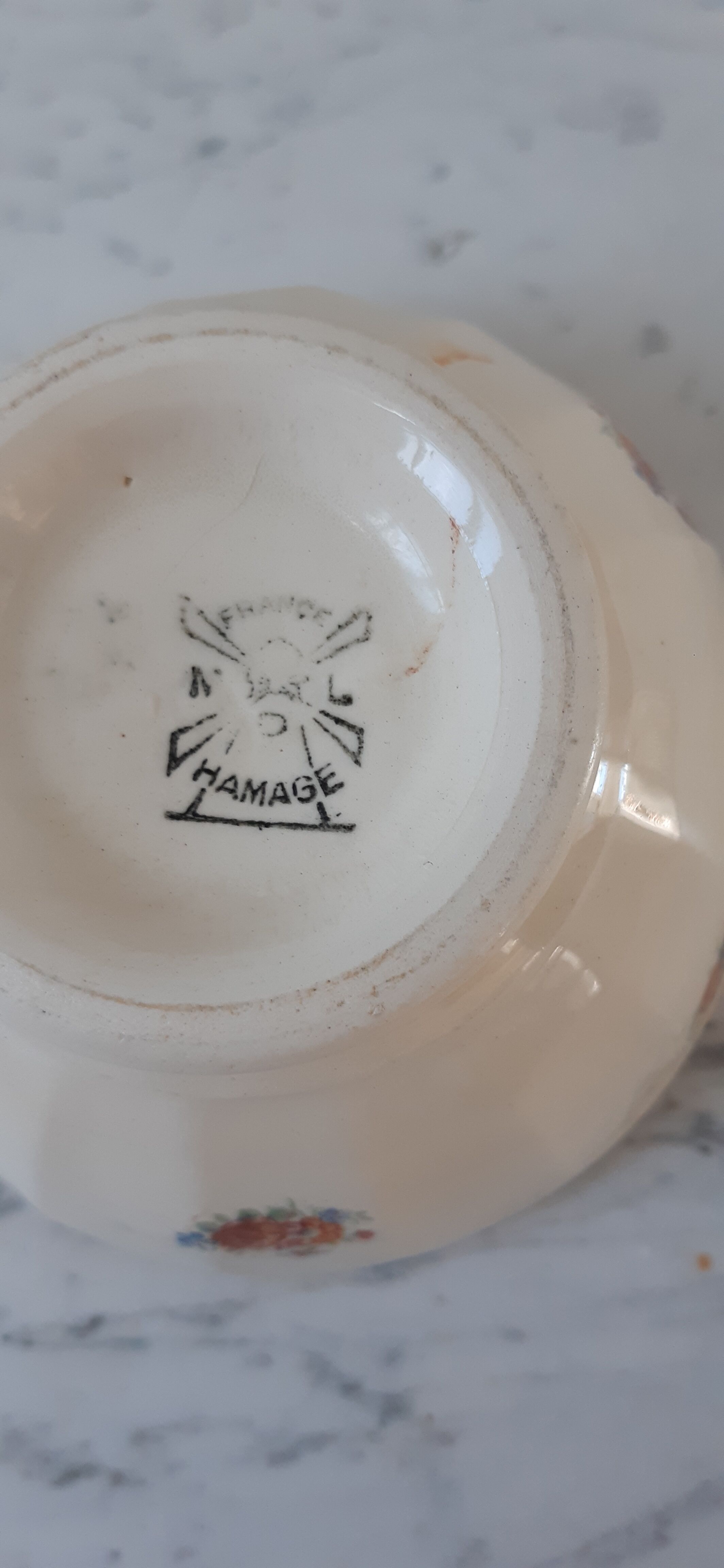 Bowl Moulin des Loups & Hamage years 50-60