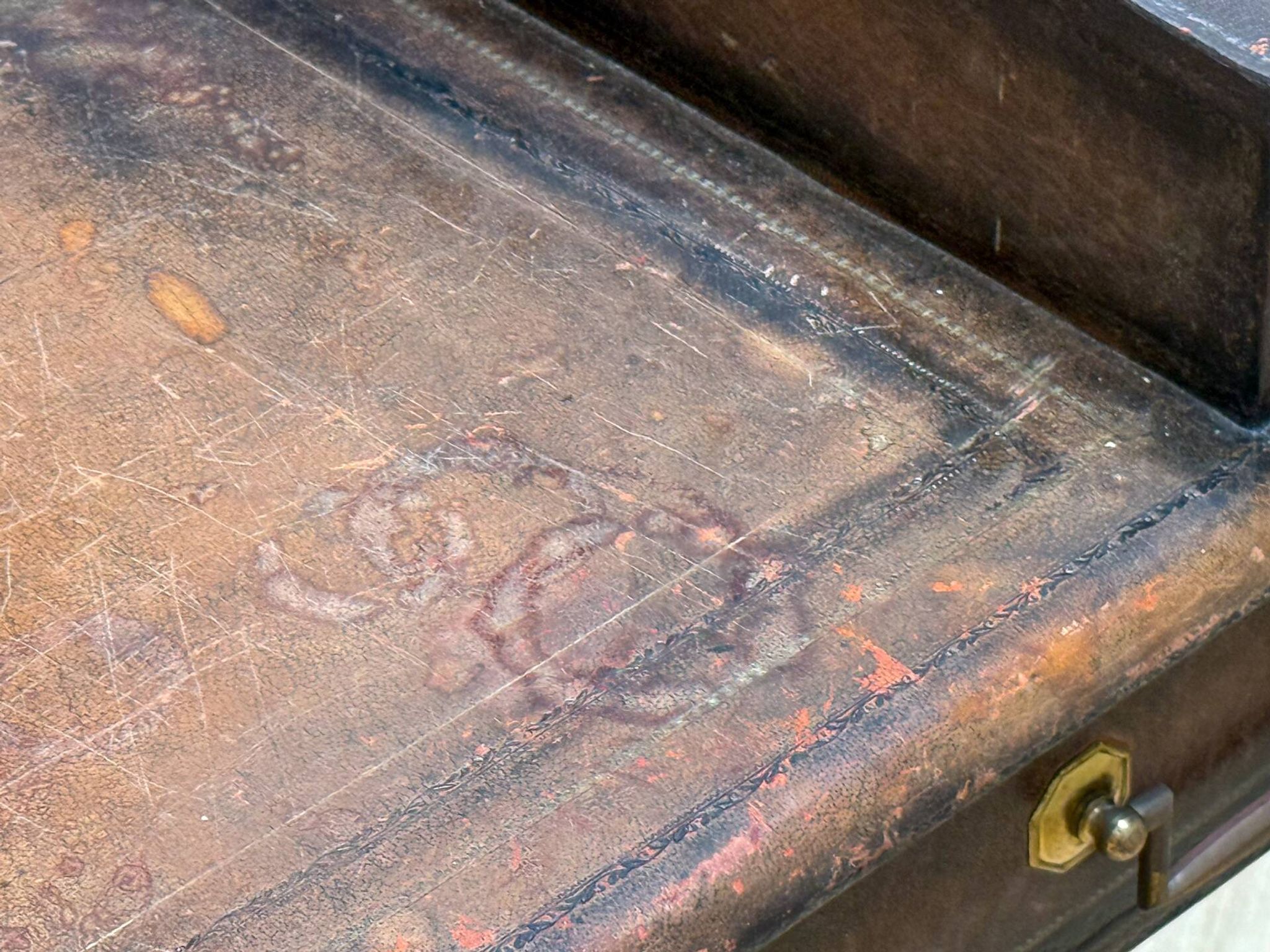 Antique desk by Charles Lowe & Sons