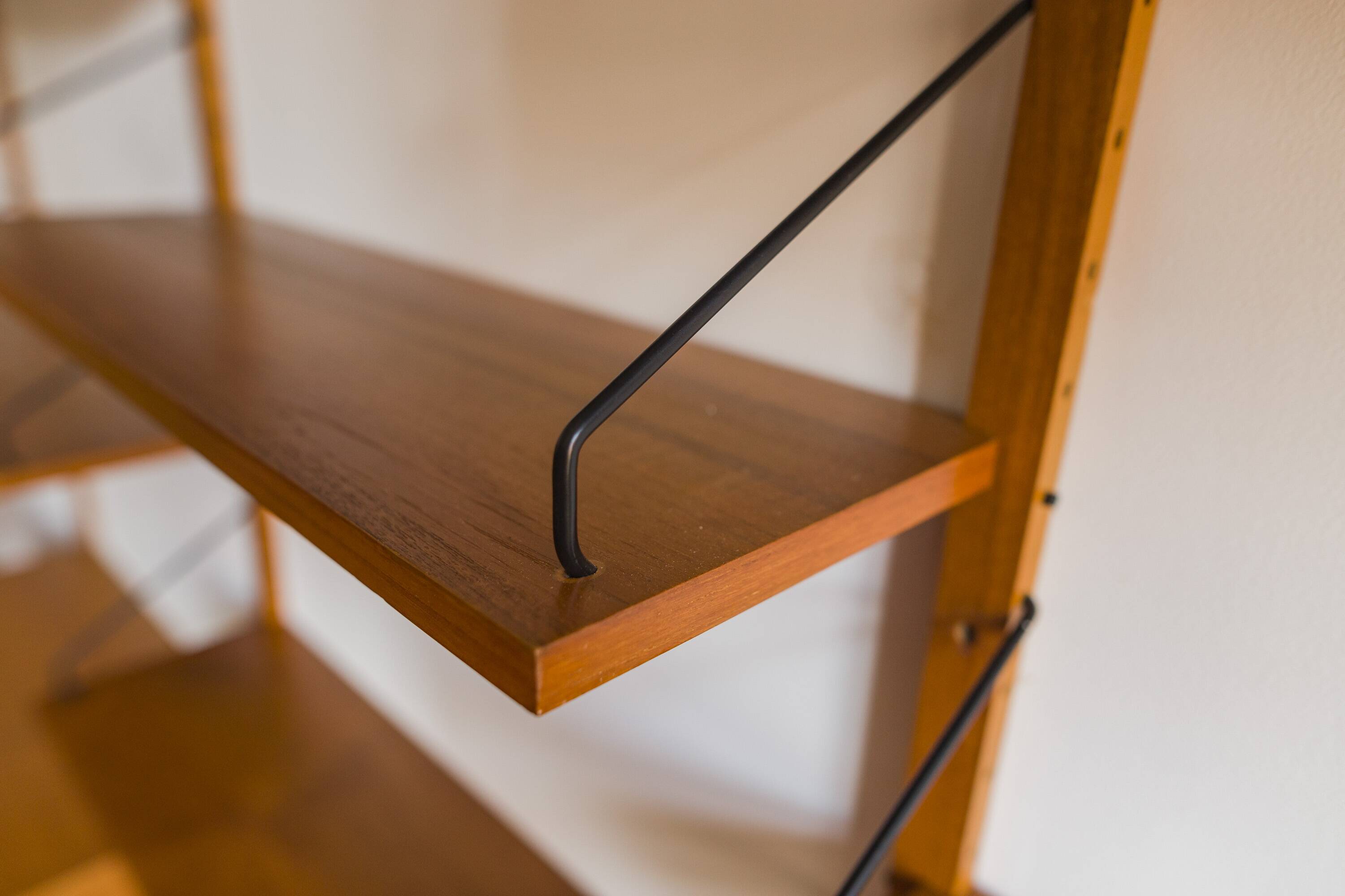 Modular Wall Shelving System by Poul Cadovius for Cado, 1960s