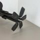Large brutalist bronze candleholder by Manfred Bergmeister, Germany, 1970s